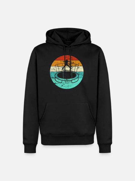 trampoline - Men’s Premium Organic Hoodie - black