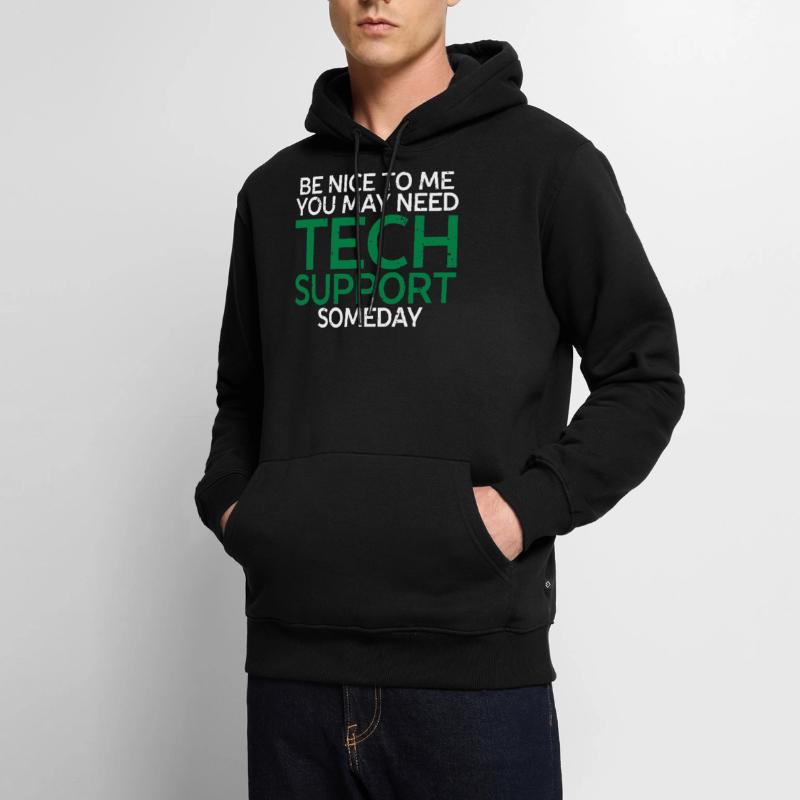 programmierer, evolution, computer, nerd Männer Premium Bio Hoodie