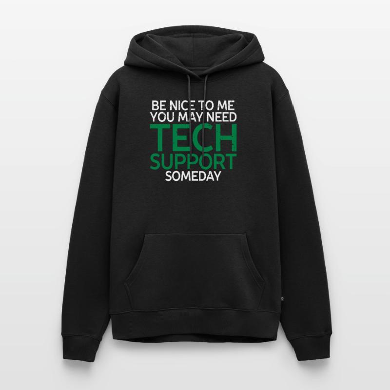 programmierer, evolution, computer, nerd Männer Premium Bio Hoodie