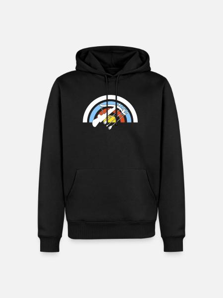 Crossbow Sagittarius Gift - Men’s Premium Organic Hoodie - black