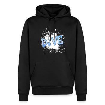 Dive Tauchen Scuba - Männer Premium Bio Hoodie - Schwarz - Vorne - Nico (187cm)