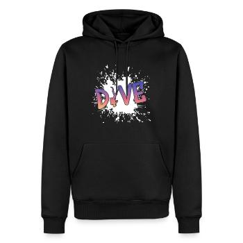 Scuba Diver - Männer Premium Bio Hoodie - Schwarz - Vorne - Nico (187cm)