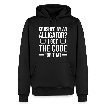 Klinische Kodierfachkraft | Krankenhaus Geschenke - Männer Premium Bio Hoodie - Schwarz - Vorne - Nico (187cm)