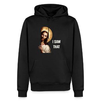Jesus Freak Jesus Christus Meme Christlich Bibel - Männer Premium Bio Hoodie - Schwarz - Vorne - Nico (187cm)