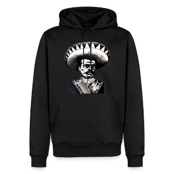 Mexikaner - Mexiko - Männer Premium Bio Hoodie - Schwarz - Vorne - Nico (187cm)