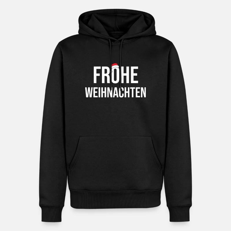 Joyeux Noël - Sweat à capuche Premium bio Homme - noir