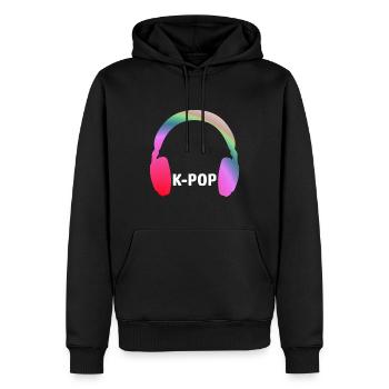 Kpop Merch Koreanische Popmusik K-Pop Style - Männer Premium Bio Hoodie - Schwarz - Vorne - Nico (187cm)