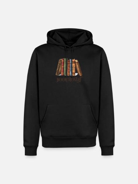 Booktrovert - Men’s Premium Organic Hoodie -