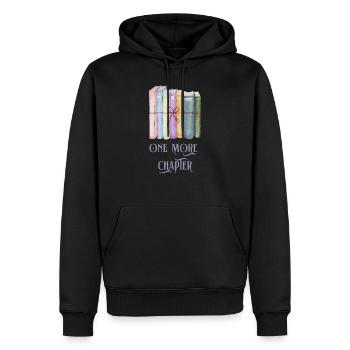 One More Chapter - Men’s Premium Organic Hoodie - black - Front - Nico (187cm)