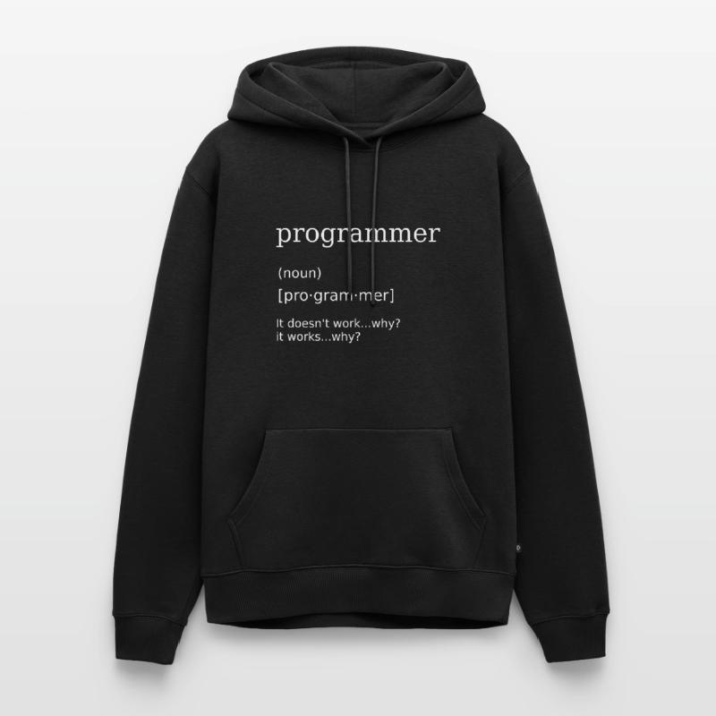 Programmer Computer Scientist Programming Humor Men’s Premium Organic Hoodie