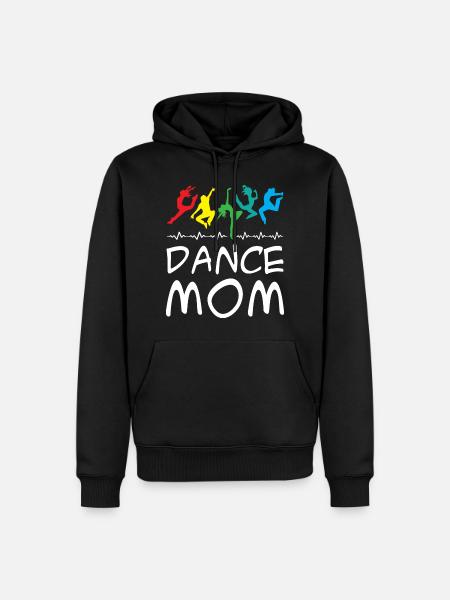 Maman danseuse - Sweat à capuche Premium bio Homme - noir