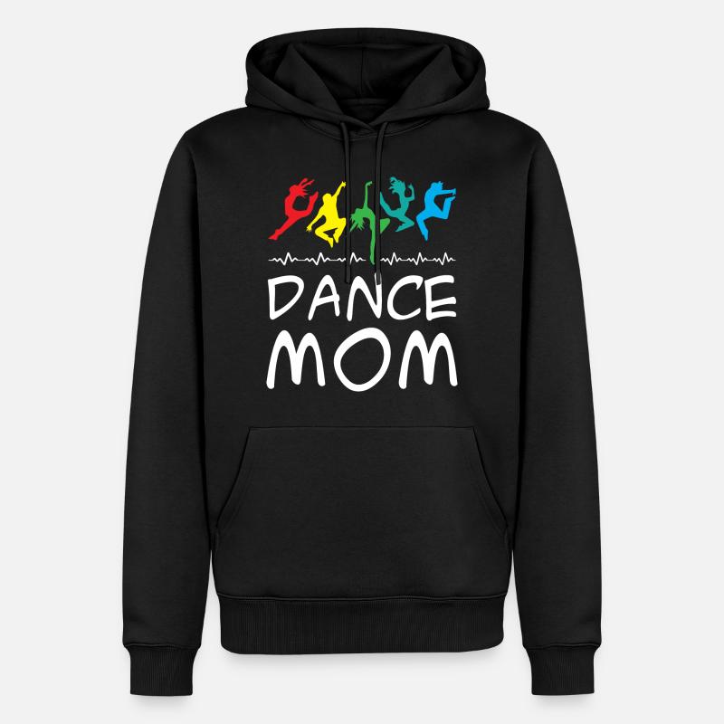 Dance Mom - Männer Premium Bio Hoodie - Schwarz