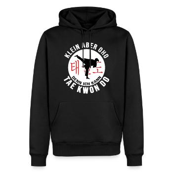Taekwondo Allkampf-Girl Taekwondotraining Kup - Men’s Premium Organic Hoodie - black - Front - Nico (187cm)