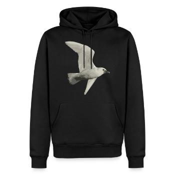 Bird - Men’s Premium Organic Hoodie - black - Front - Nico (187cm)