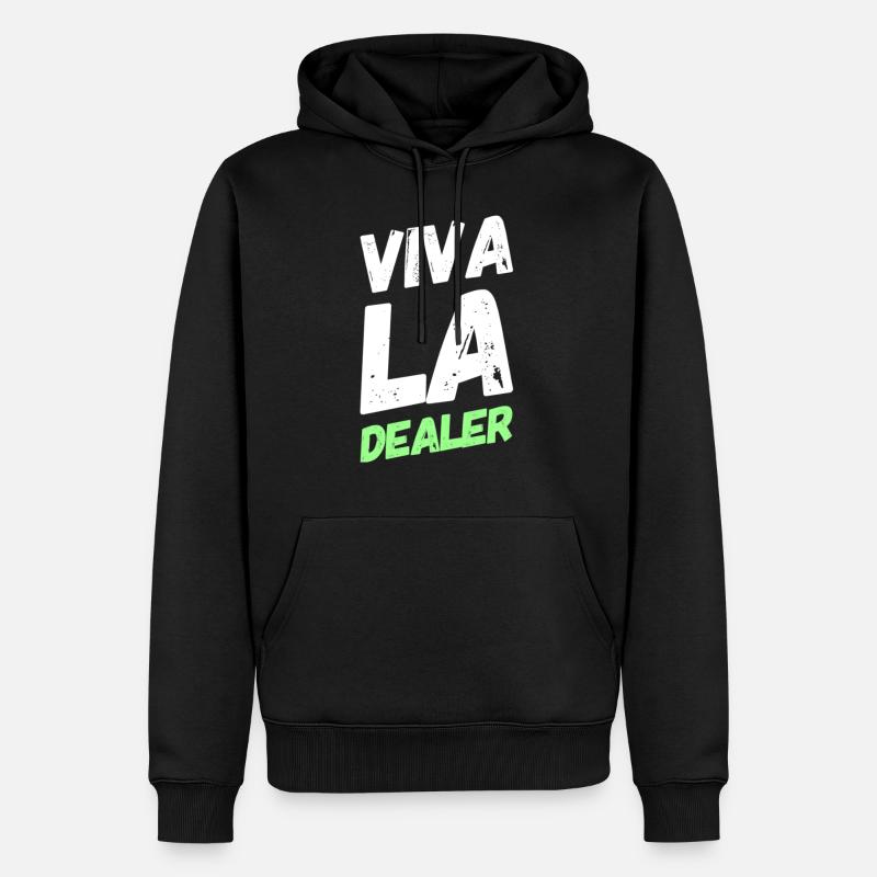 Concessionnaire Viva La - Sweat à capuche Premium bio Homme - noir