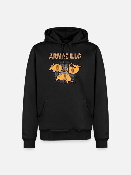 Armadillo Armadillo - Men’s Premium Organic Hoodie - black