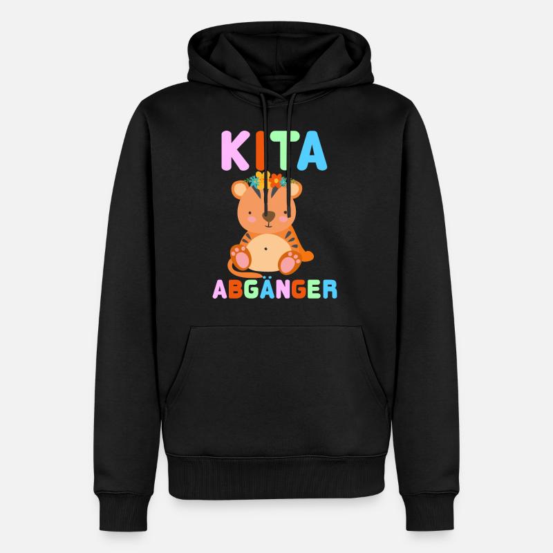Schulanfang Erste Klasse einschulung - Männer Premium Bio Hoodie - Schwarz