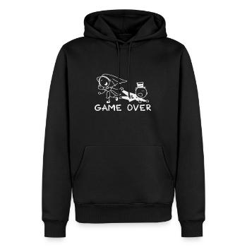 Junggesellenabschied - Männer Premium Bio Hoodie - Schwarz - Vorne - Nico (187cm)