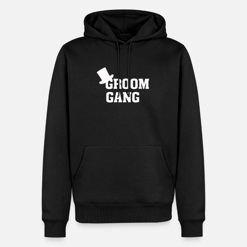 Partie de célibataire - Sweat à capuche Premium bio Homme - noir
