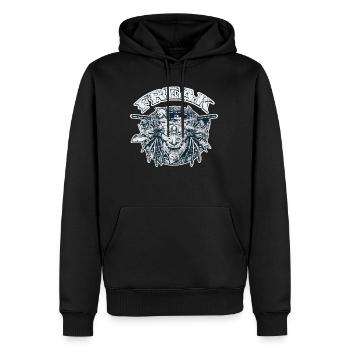 Freak Halloween Kostüm - Männer Premium Bio Hoodie - Schwarz - Vorne - Nico (187cm)