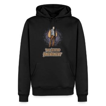 Second amendment - Men’s Premium Organic Hoodie - black - Front - Nico (187cm)