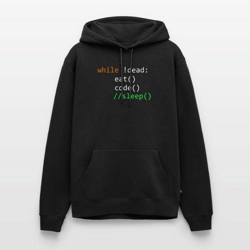 Programming Computer Science Developer Programmer Men’s Premium Organic Hoodie