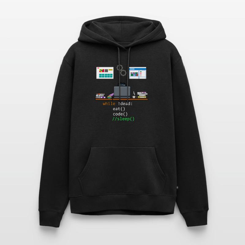 Programming Computer Science Developer Programmer Men’s Premium Organic Hoodie
