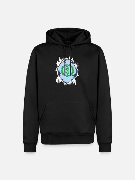 Eritrea Tigrinya Habesha gift - Men’s Premium Organic Hoodie - black