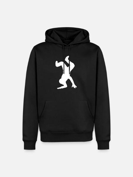 Break Dance Breakdance - Männer Premium Bio Hoodie - Schwarz