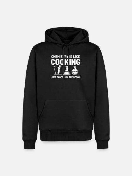Chemistry Chemist teacher-student - Men’s Premium Organic Hoodie - black