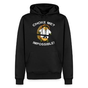 MMA Arts Martiaux Mixtes Combat Arts Combat Cadeau - Sweat à capuche Premium bio Homme - noir - Devant - Nico (187cm)