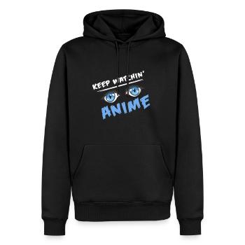 Cosplay - Männer Premium Bio Hoodie - Schwarz - Vorne - Nico (187cm)