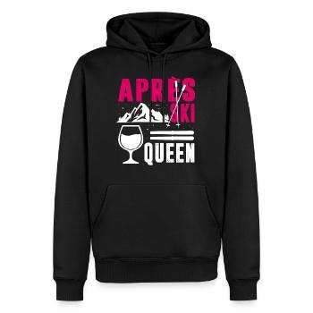 Apres Ski Queen,Party Outfit Costume Winter Saufen - Männer Premium Bio Hoodie - Schwarz - Vorne - Nico (187cm)
