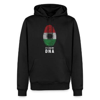 Kurdistan Kurd cadeau Erbil Turcs kurdes - Sweat à capuche Premium bio Homme - noir - Devant - Nico (187cm)