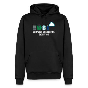 Programmierer Code Informatik Software Entwickler - Männer Premium Bio Hoodie - Schwarz - Vorne - Nico (187cm)