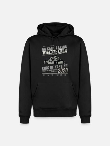 go Kart - Men’s Premium Organic Hoodie - black