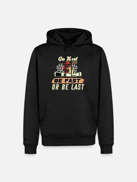 go Kart - Men’s Premium Organic Hoodie - black