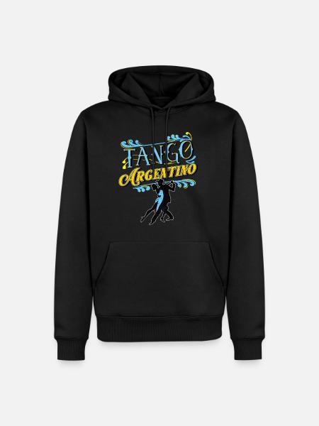 Tango, Tango Tänzer - Men’s Premium Organic Hoodie - black