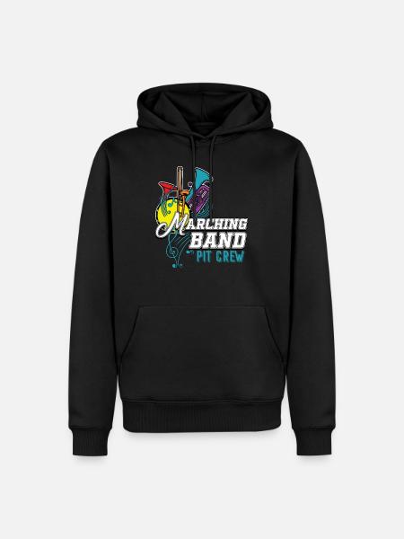Marching band - Men’s Premium Organic Hoodie - black
