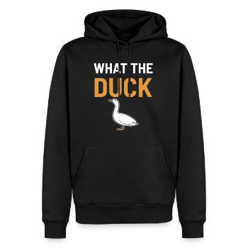 Duck Ducks Squeeze Duck Gift Enfants - Sweat à capuche Premium bio Homme - noir - Devant - Nico (187cm)