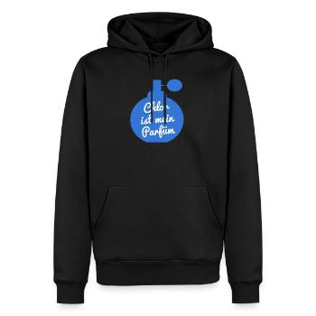 Chlor ist mein Parfüm Bademeister Schwimmer - Männer Premium Bio Hoodie - Schwarz - Vorne - Nico (187cm)