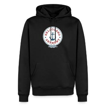 Helgoland Mer du Nord Allemagne du Nord Allemagne du Nord - Sweat à capuche Premium bio Homme - noir - Devant - Nico (187cm)