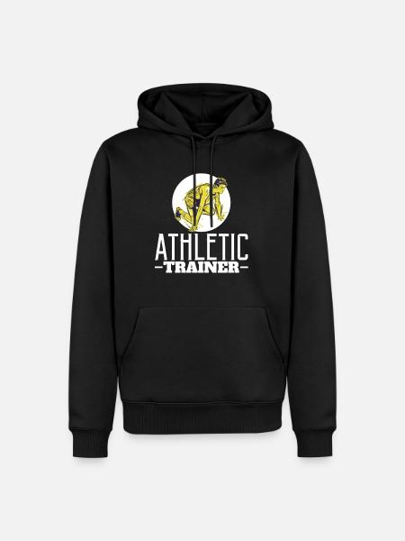 Athlétisme Course - Sweat à capuche Premium bio Homme - noir