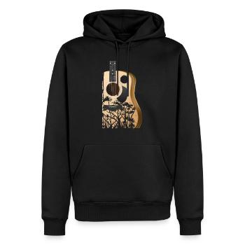 Nature Trees Akkord Musik Band Künstler - Männer Premium Bio Hoodie - Schwarz - Vorne - Nico (187cm)