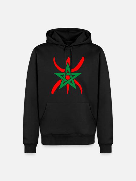 Amazigh Morocco - Men’s Premium Organic Hoodie - black