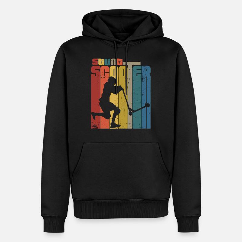 Scooter - Männer Premium Bio Hoodie - Schwarz