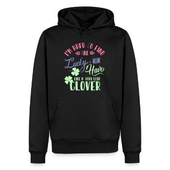 Rothaarige, Rothaarige irische Frauen, irische - Männer Premium Bio Hoodie - Schwarz - Vorne - Nico (187cm)
