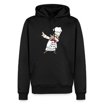 Dabbing Koch Küchenschef Chefkoch Dab Tanz - Männer Premium Bio Hoodie - Schwarz - Vorne - Nico (187cm)