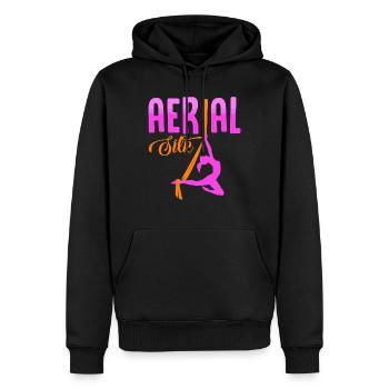 Aerialer Dance, Aerialer Dance Air, Danseuses, - Sweat à capuche Premium bio Homme - noir - Devant - Nico (187cm)