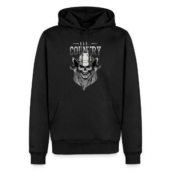 Dark Country, Dark Country Country music, Dark - Männer Premium Bio Hoodie - Schwarz - Vorne - Nico (187cm)